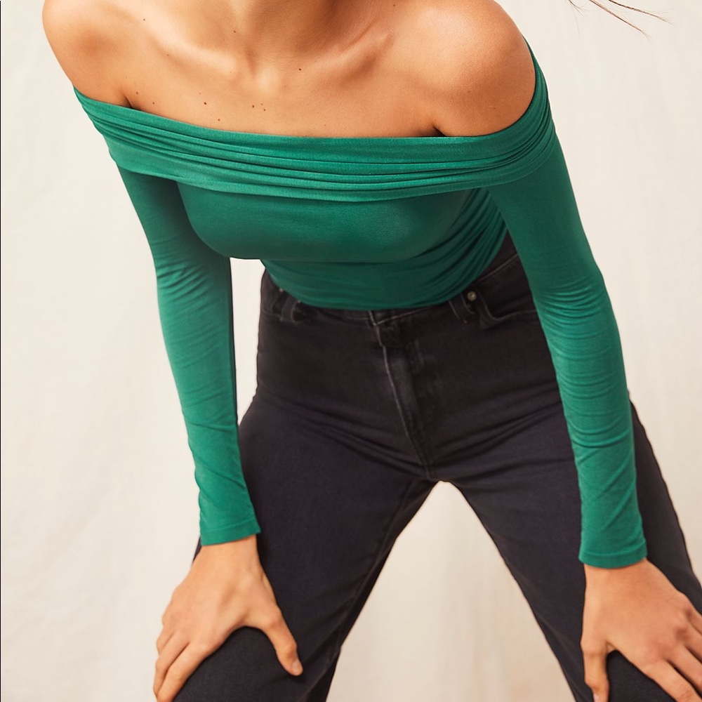 Free People Fitted Thermal Sweater